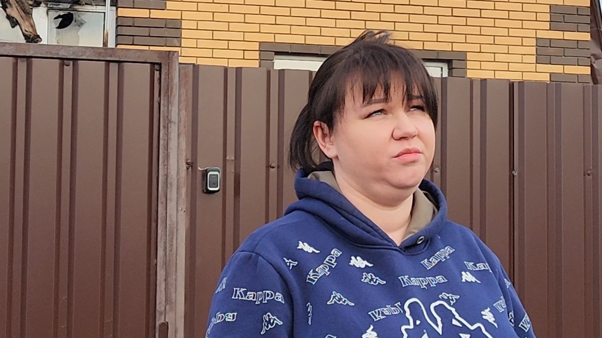 БПЛА, Раменский округ, Софьино, Дом после атаки БПЛА,