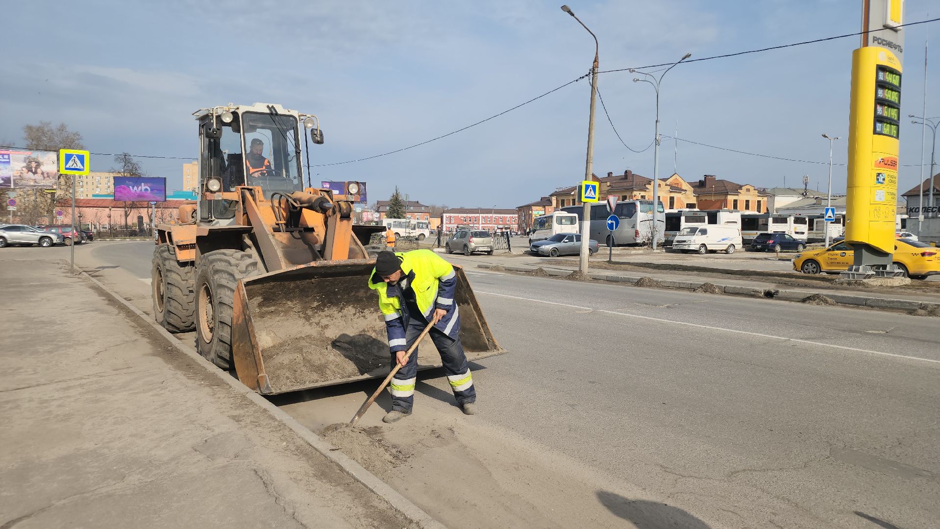 очистка дорог, орехово-зуевский округ,