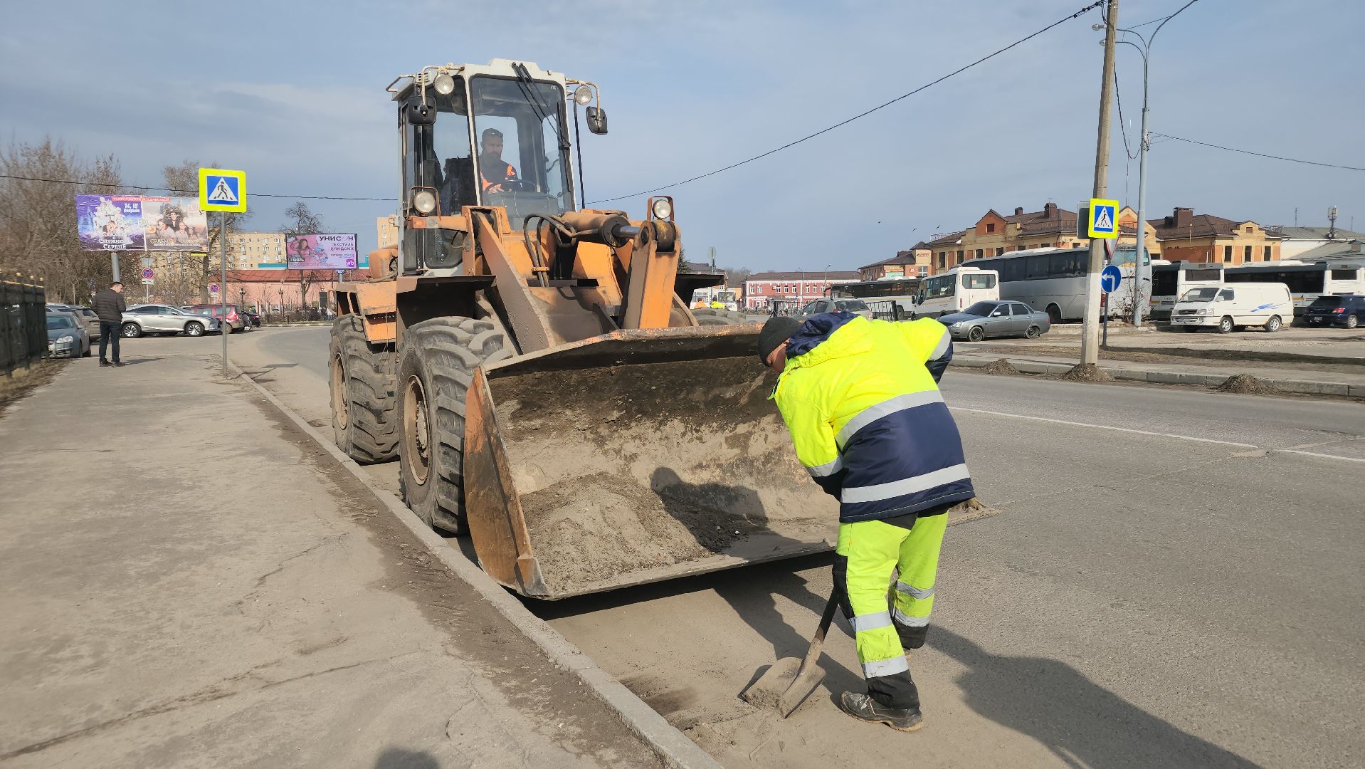 очистка дорог, орехово-зуевский округ,