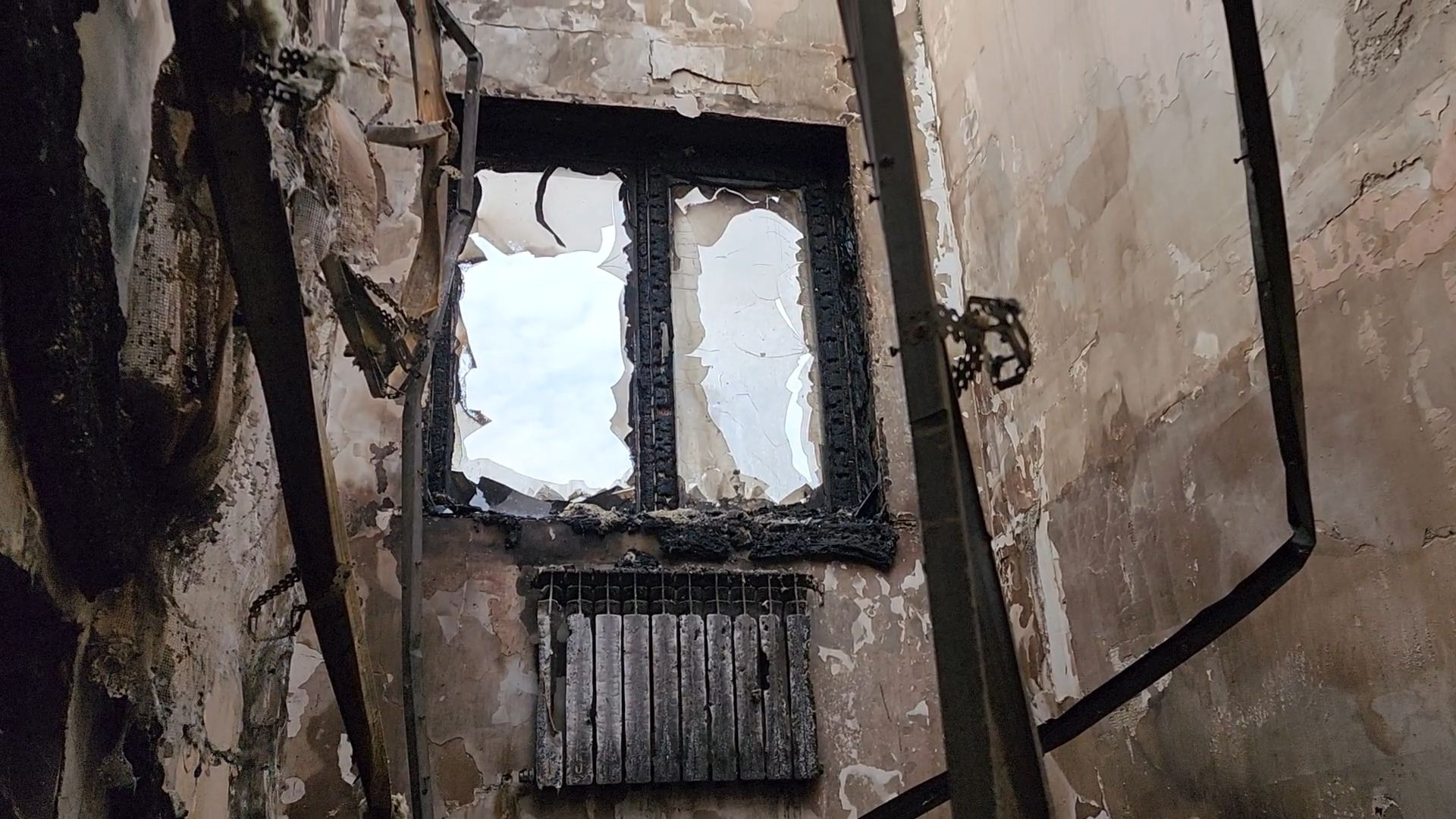 Раменский округ, Атака БПЛА, Дом после атаки БПЛА,