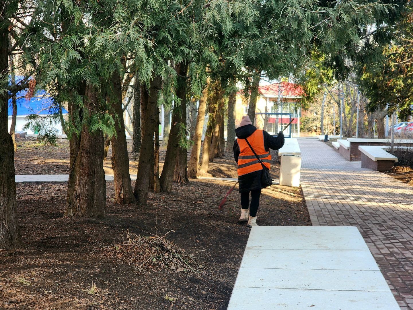 пущино, комбинат благоустройства, уборка, вертикалки,