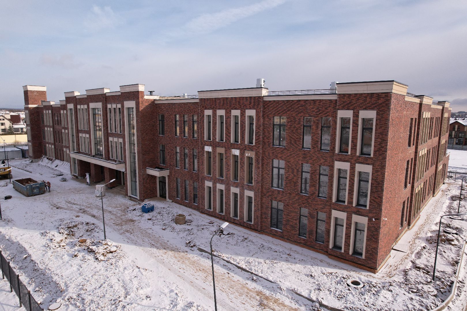 видео с коптера, истра, жк кембридж,