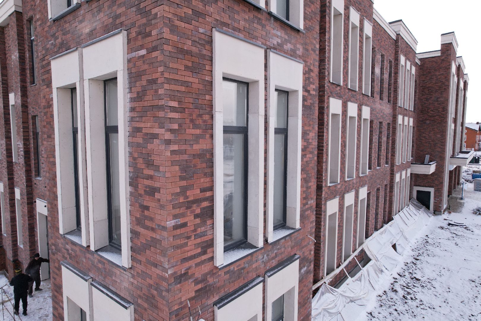 видео с коптера, истра, жк кембридж,