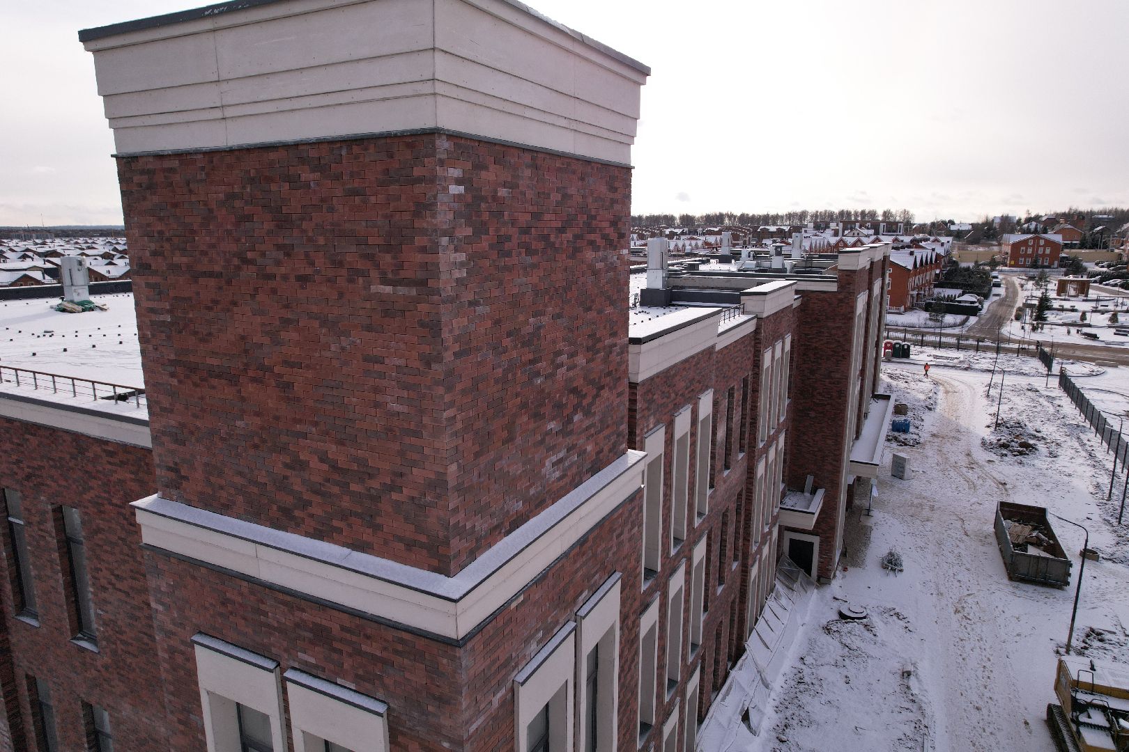 видео с коптера, истра, жк кембридж,