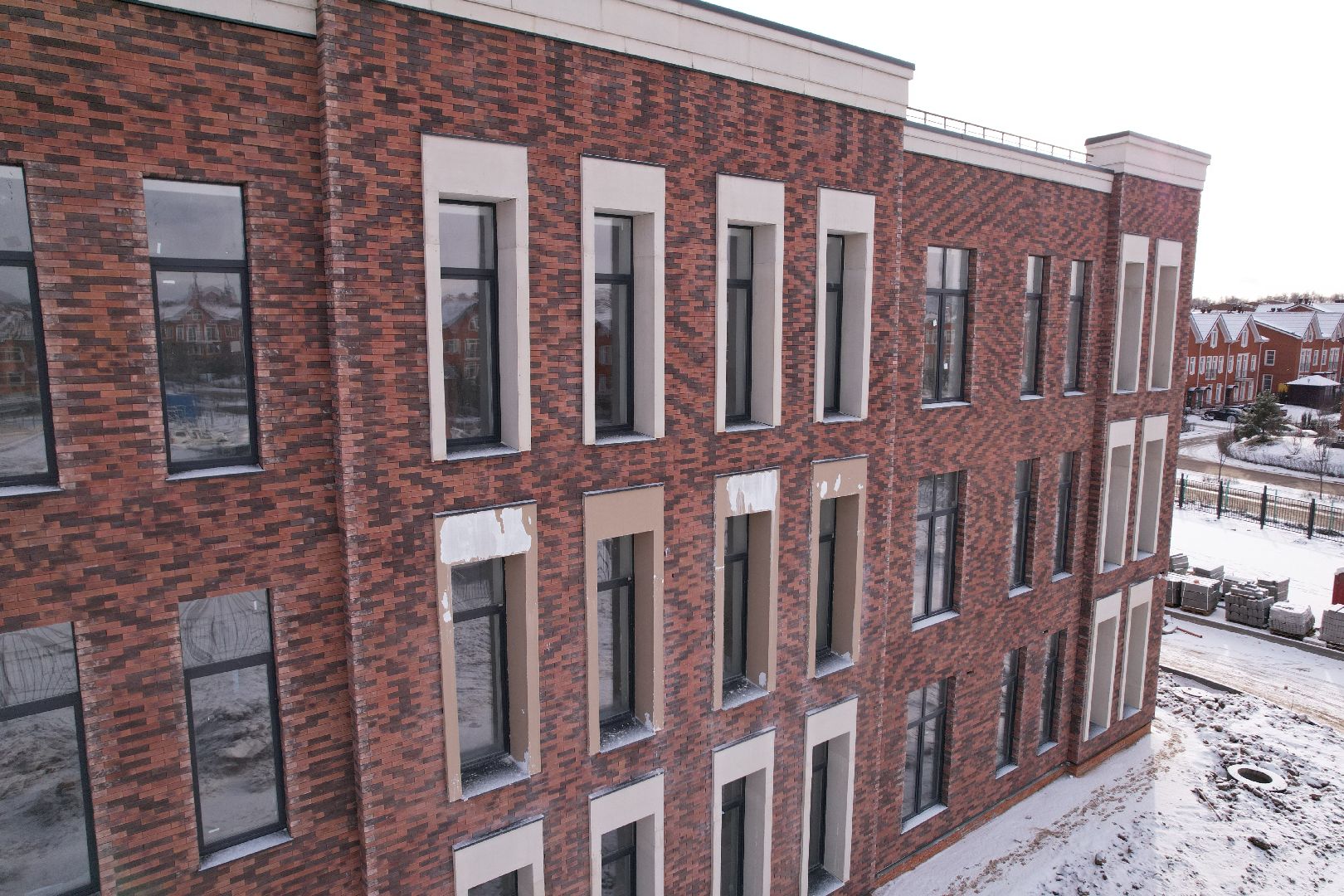 видео с коптера, истра, жк кембридж,