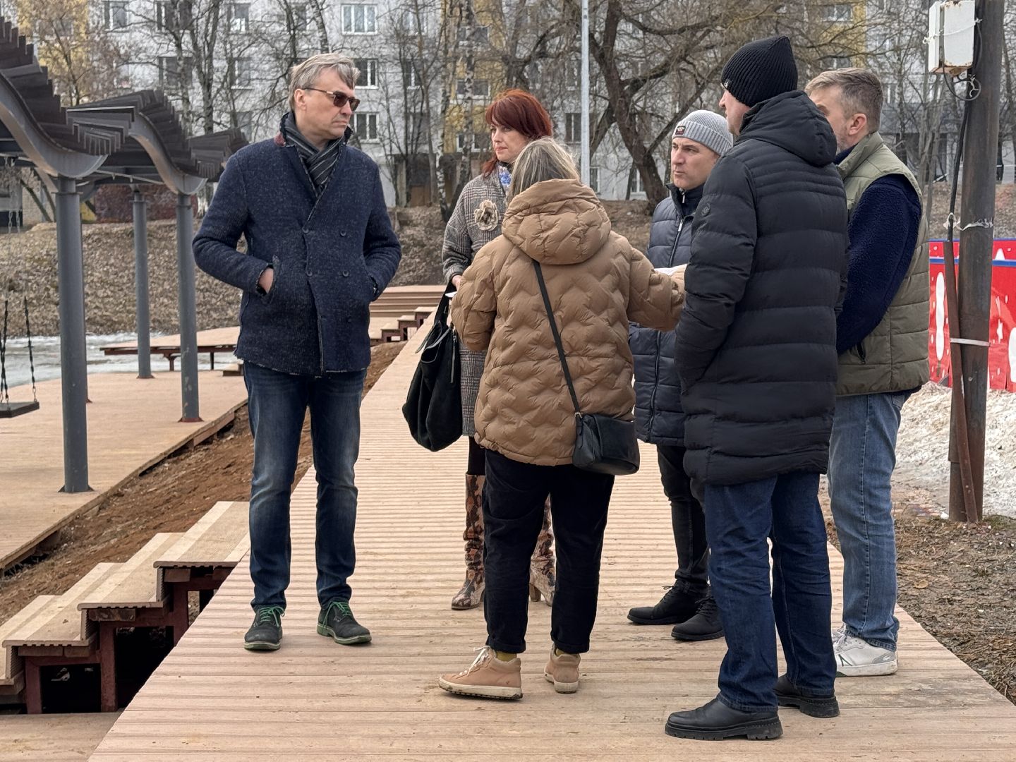 Благоустройство, Комсомольский пруд, Одинцово,