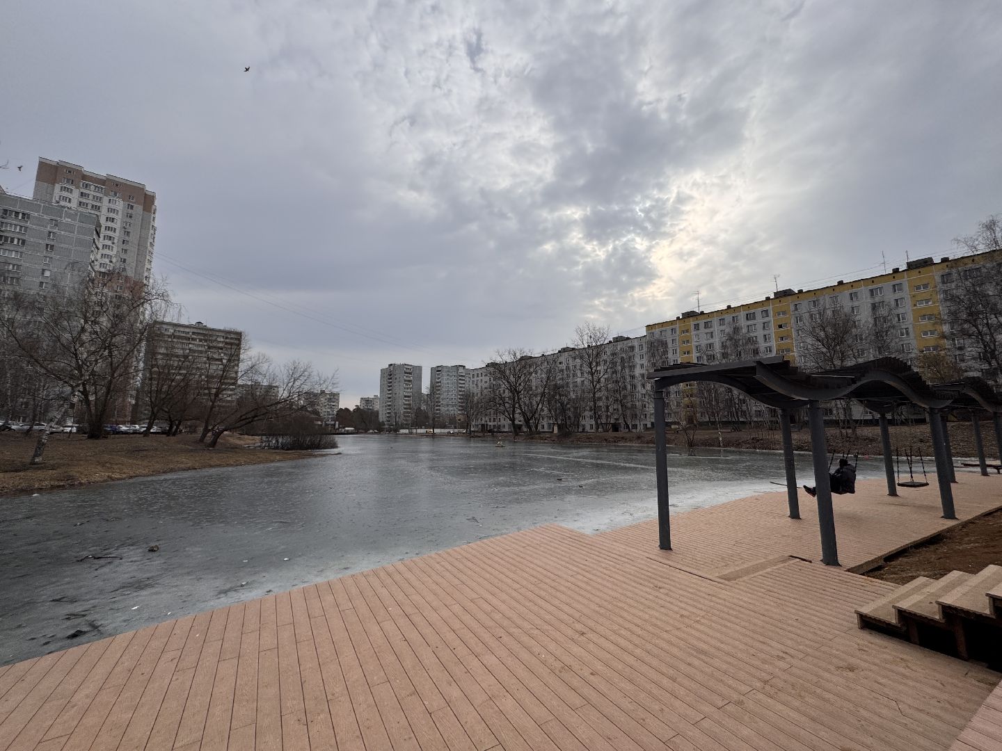 Благоустройство, Комсомольский пруд, Одинцово,