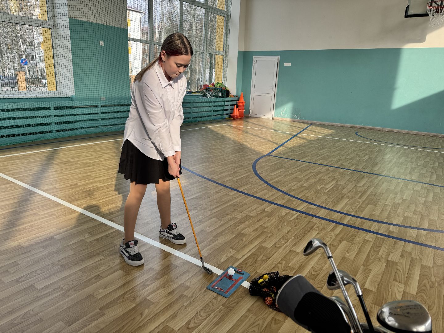 шаховская, гольф, гольфисты, тренировка по гольфу,