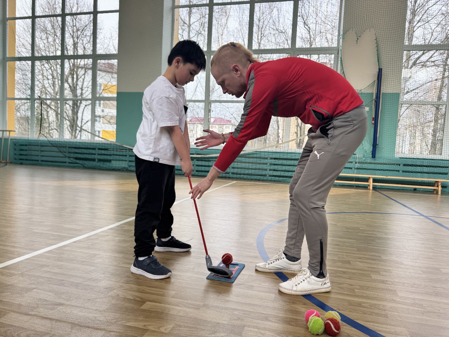 шаховская, гольф, гольфисты, тренировка по гольфу,