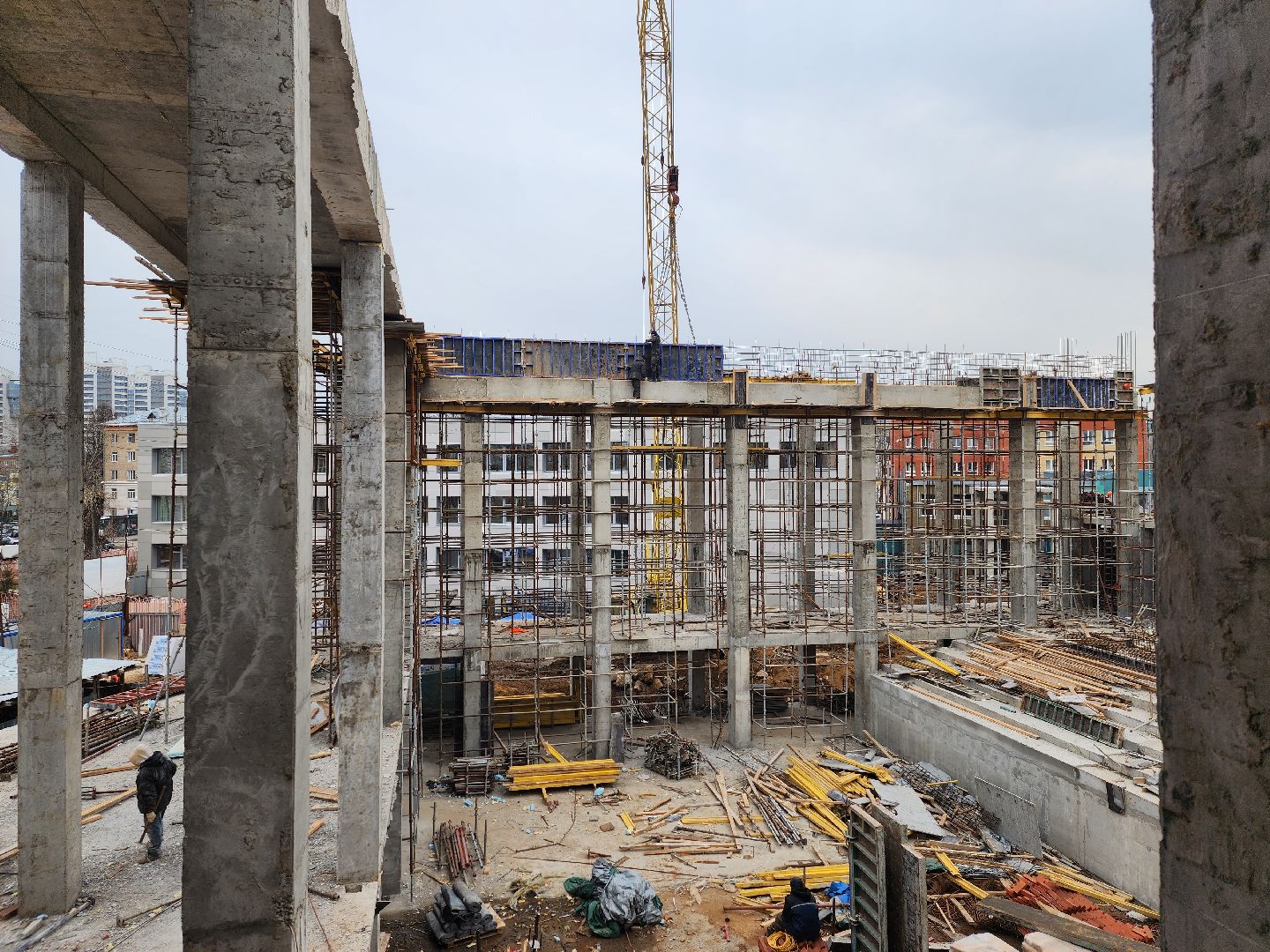 вертикалки, королёв, школа, строительство,