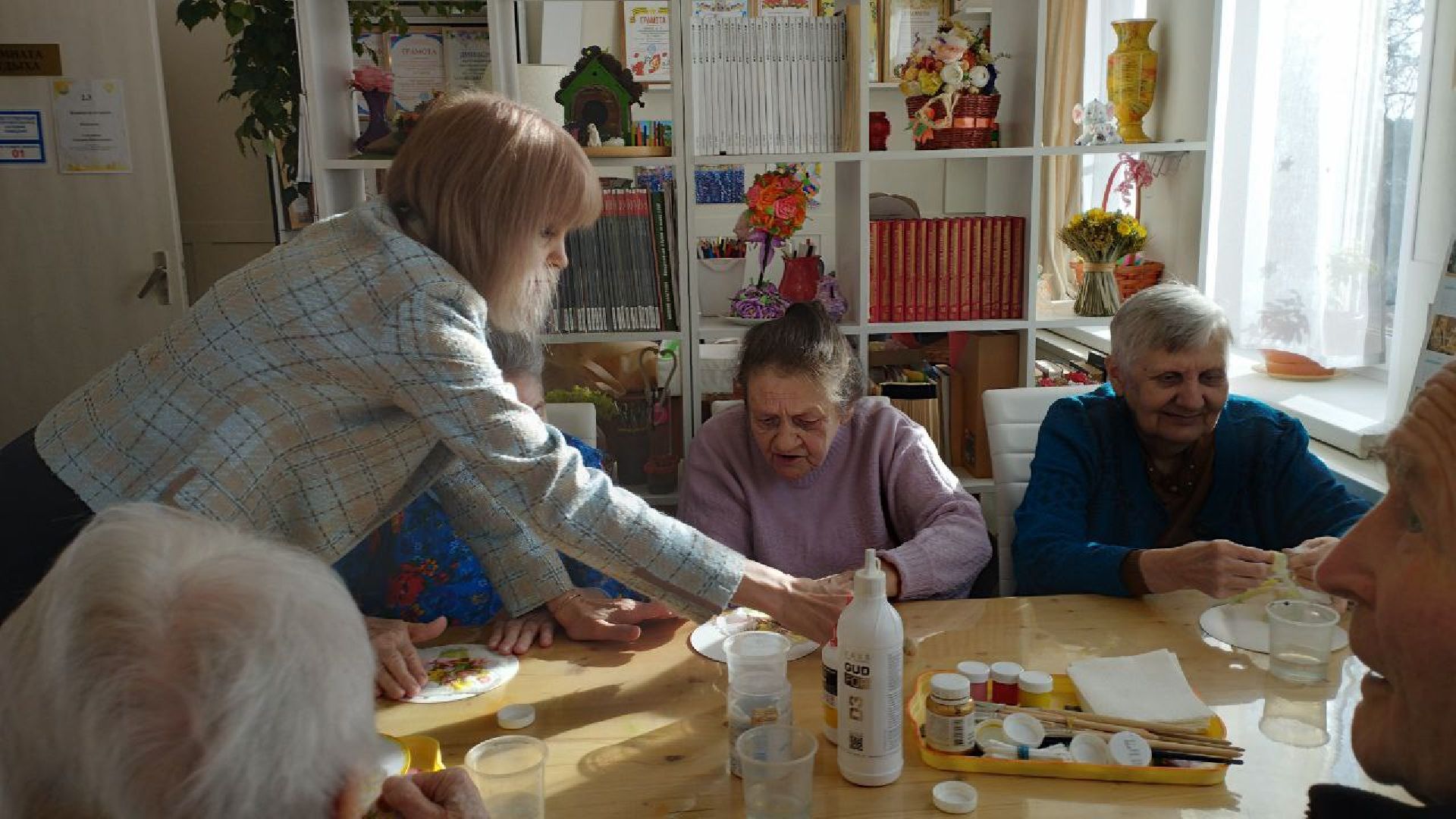 ивантеевка, пушкинский, мастер-класс, декупаж, пожилые люди, центр социального обслуживания, социальная адаптация,вертикалки,