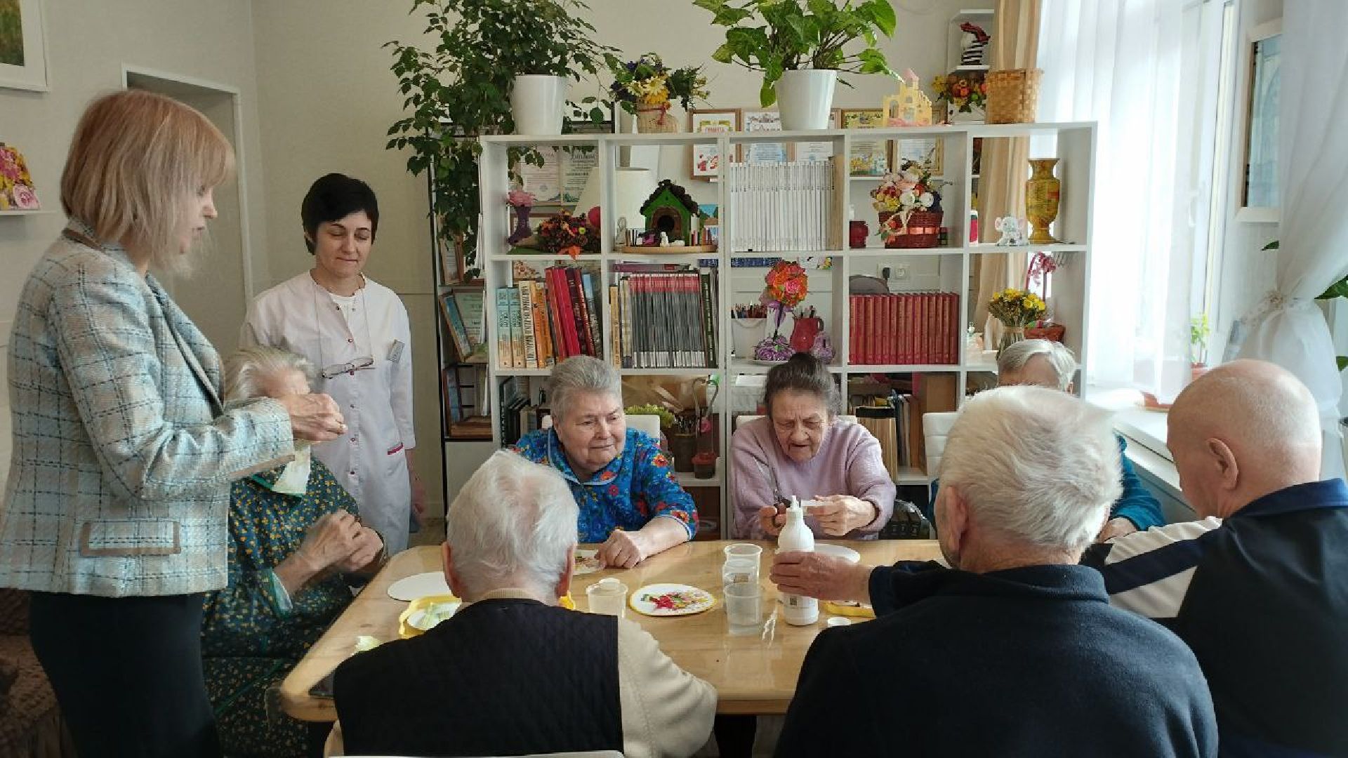 ивантеевка, пушкинский, мастер-класс, декупаж, пожилые люди, центр социального обслуживания, социальная адаптация,вертикалки,