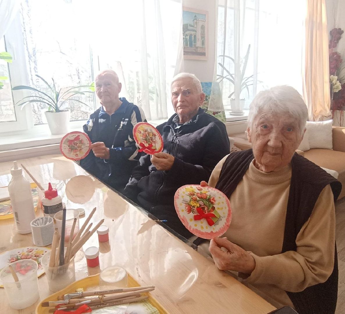 ивантеевка, пушкинский, мастер-класс, декупаж, пожилые люди, центр социального обслуживания, социальная адаптация,вертикалки,