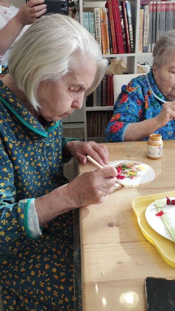 ивантеевка, пушкинский, мастер-класс, декупаж, пожилые люди, центр социального обслуживания, социальная адаптация,вертикалки,