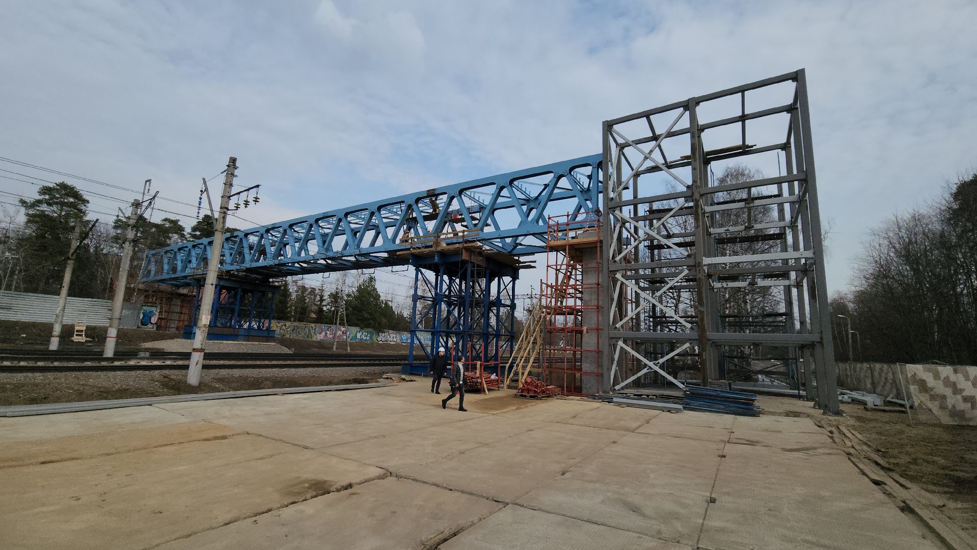 Народная программа, единая россия, люберцы, малаховка, пешеходный надземный переход, строительство,