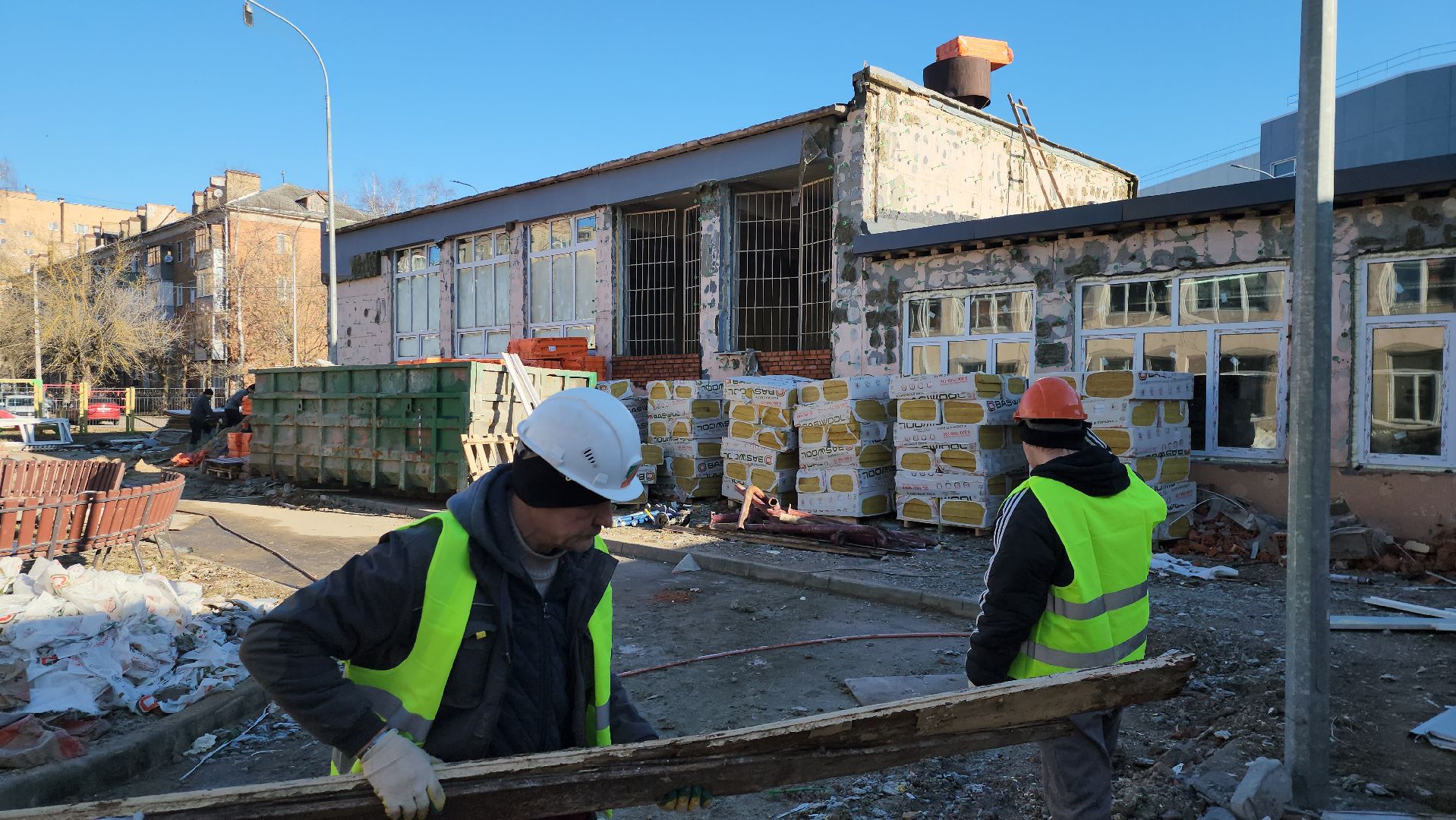 серпухов, подмосковье, капремонт школы,