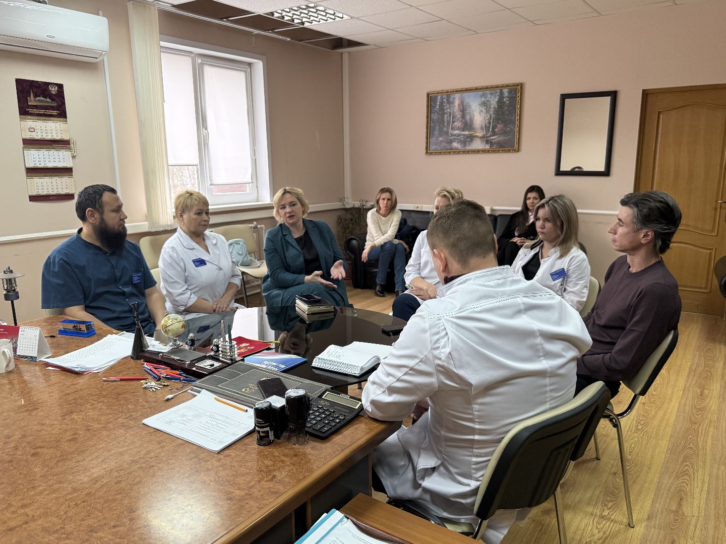 обмен опытом, медицинская помощь, истра, лотошино,