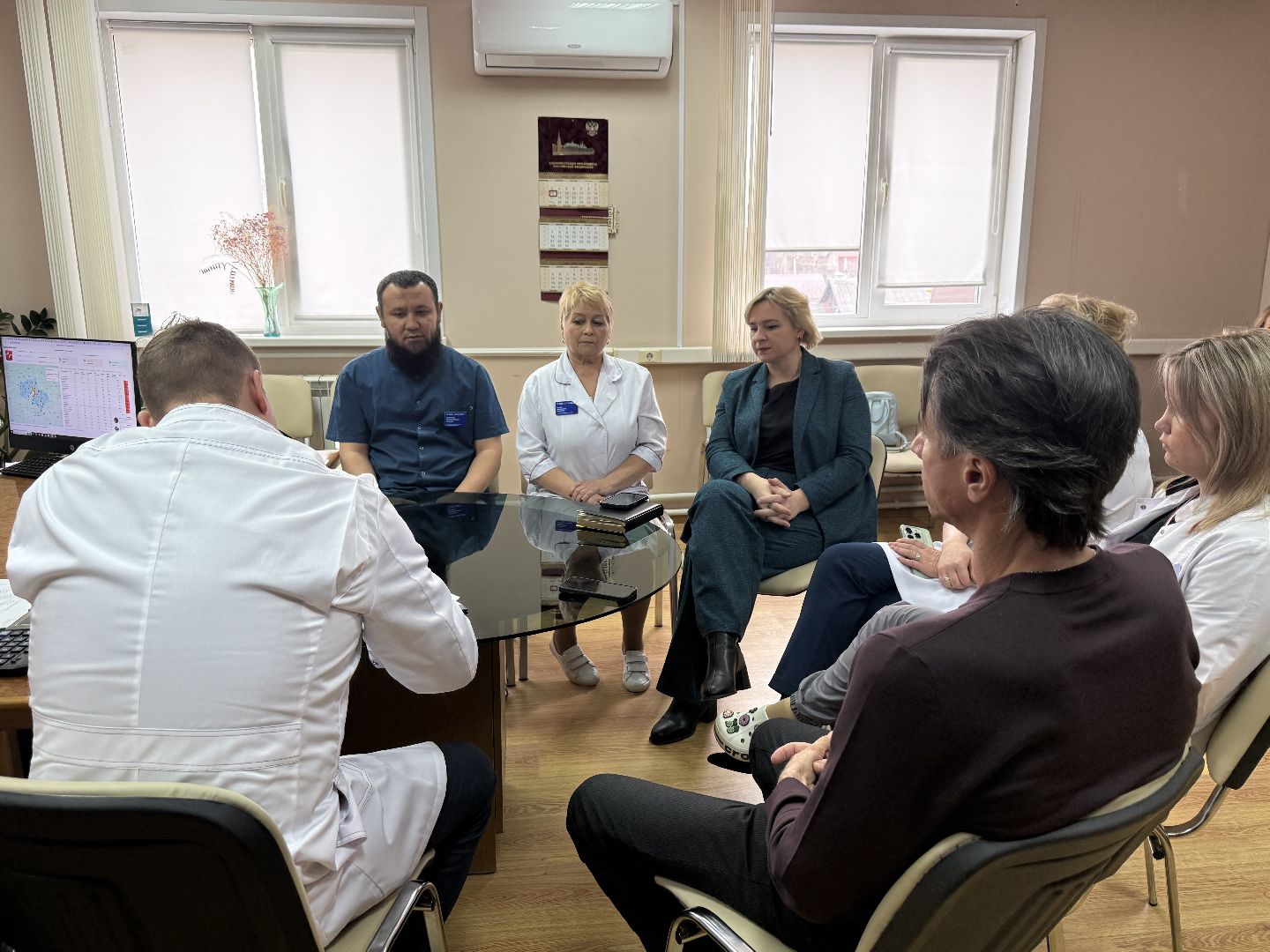 обмен опытом, медицинская помощь, истра, лотошино,