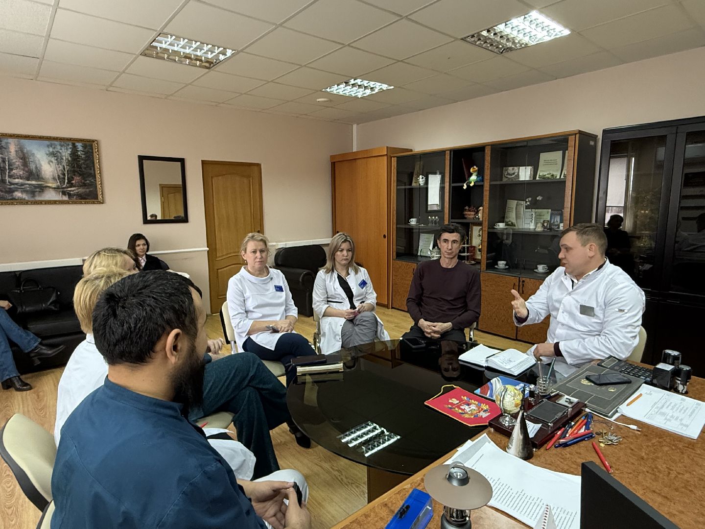 обмен опытом, медицинская помощь, истра, лотошино,