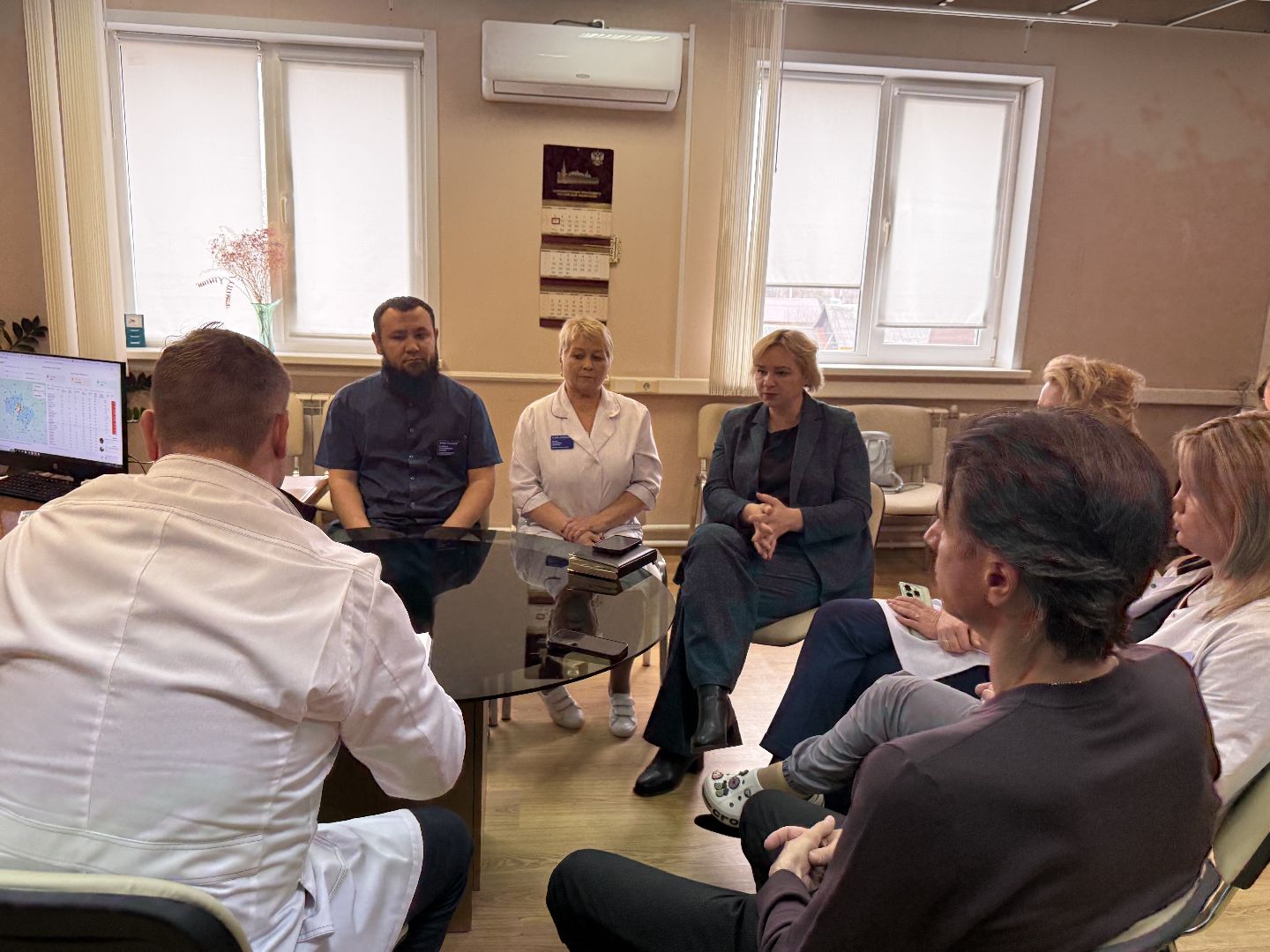 обмен опытом, медицинская помощь, истра, лотошино,