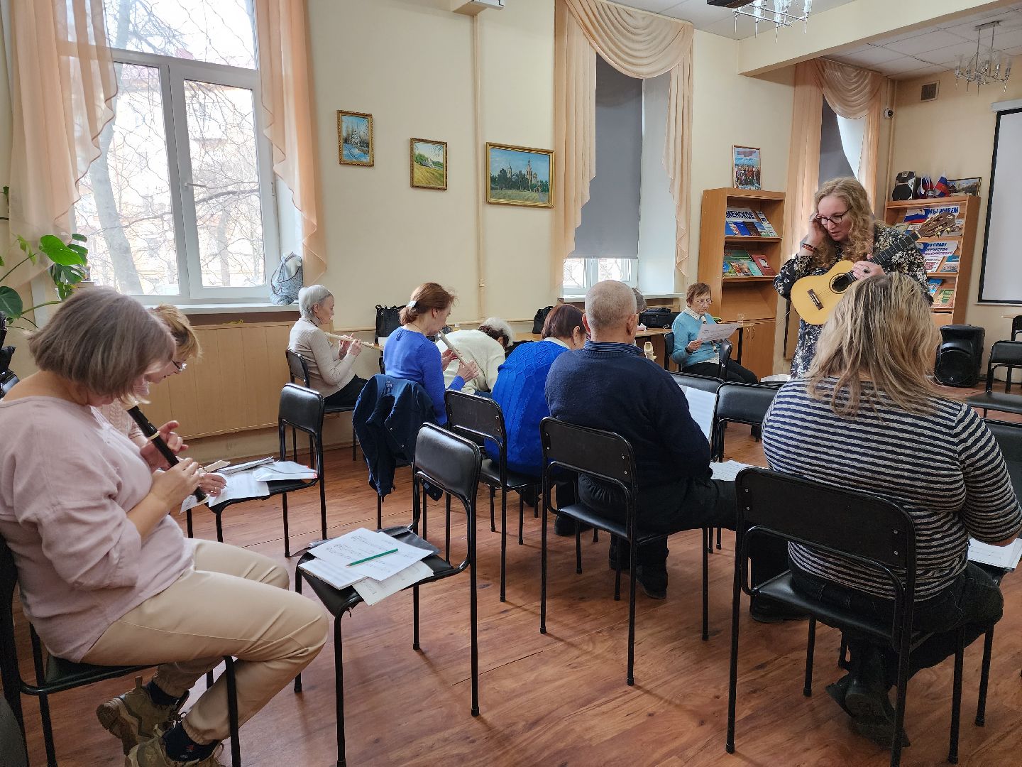 раменское, культура, раменская центральная библиотека, обучение игре на флейте,