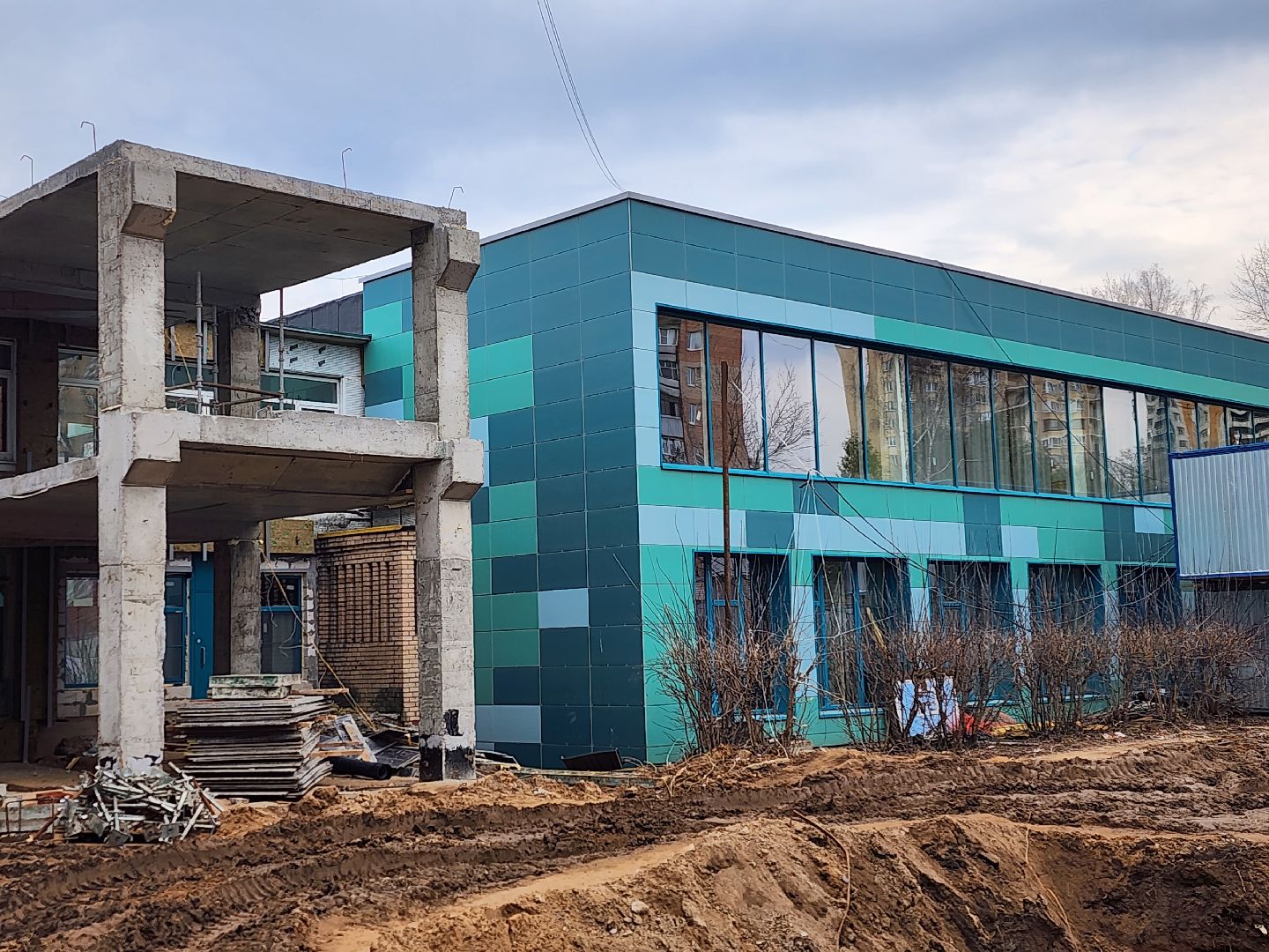 вертикалки, королёв, строительство, школа,