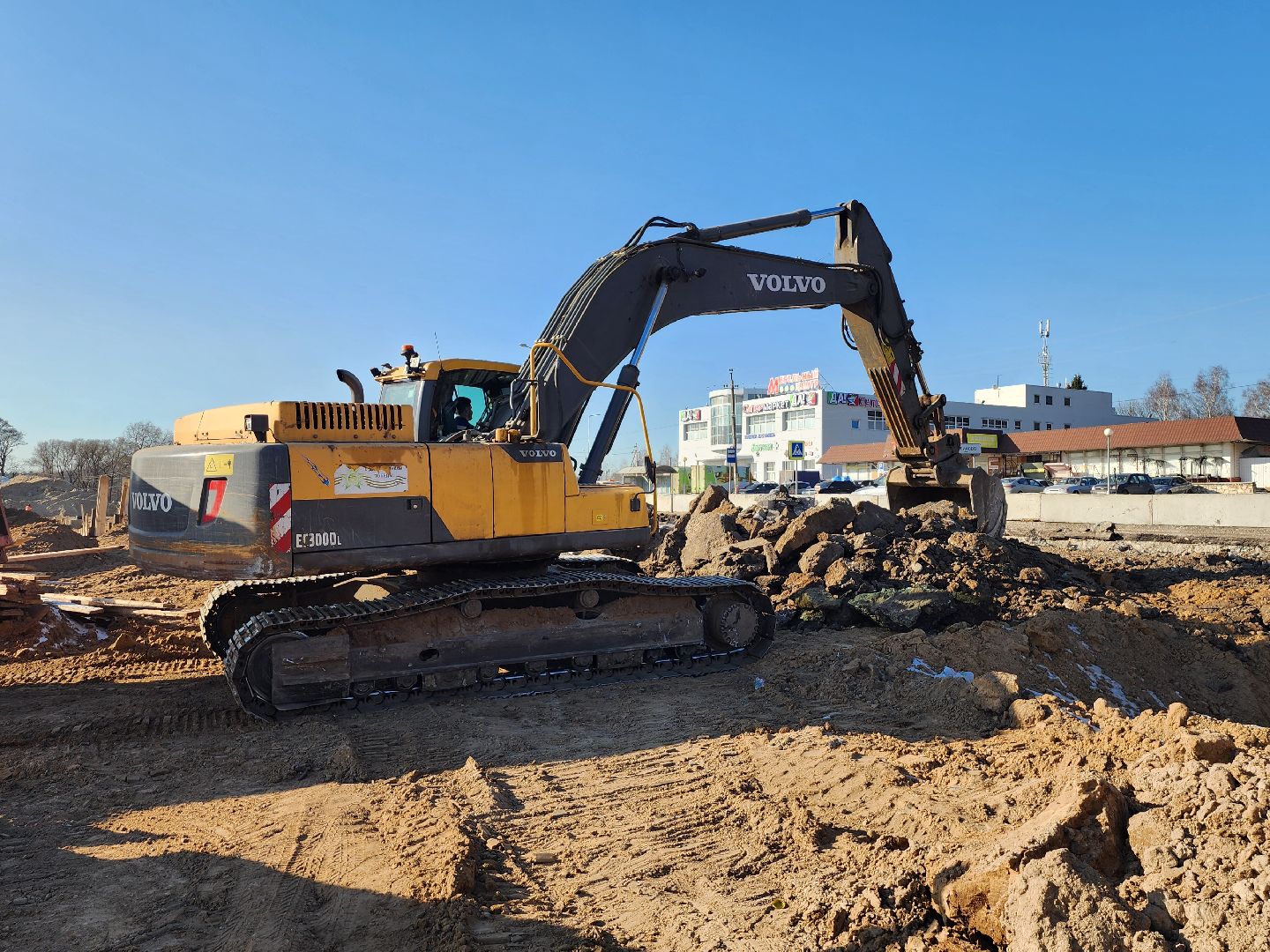 серпухов, реконструкция, расширение дороги, деревня Калиново,