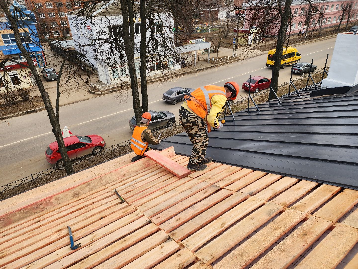 зарайск, капремонт, замена крыши, замена кровли,