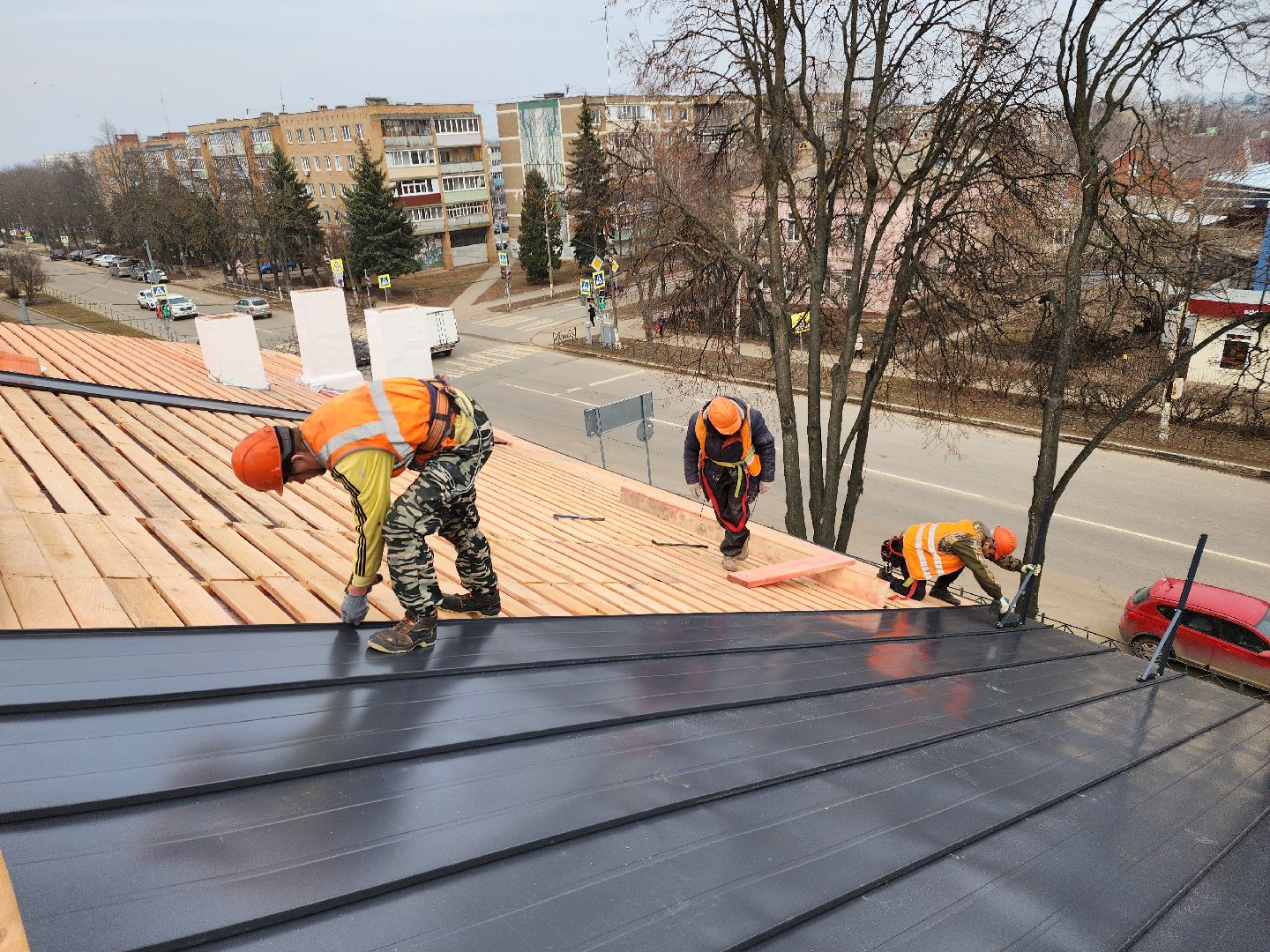 зарайск, капремонт, замена крыши, замена кровли,