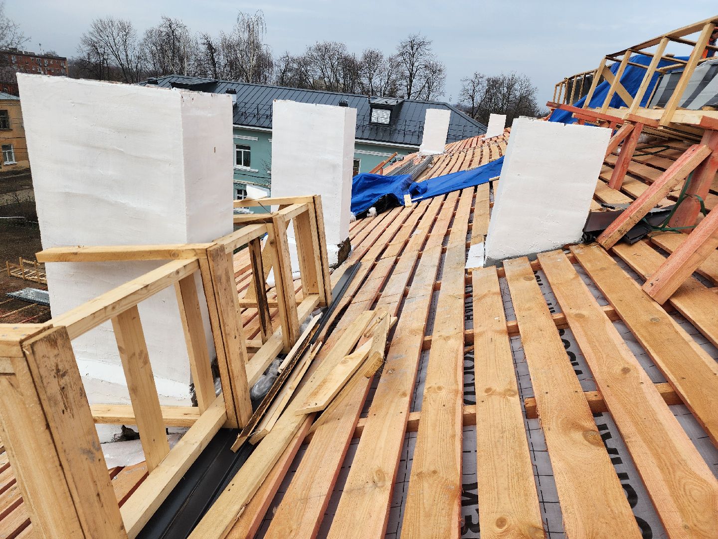 зарайск, капремонт, замена крыши, замена кровли,