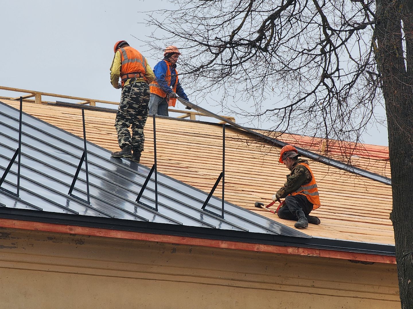 зарайск, капремонт, замена крыши, замена кровли,