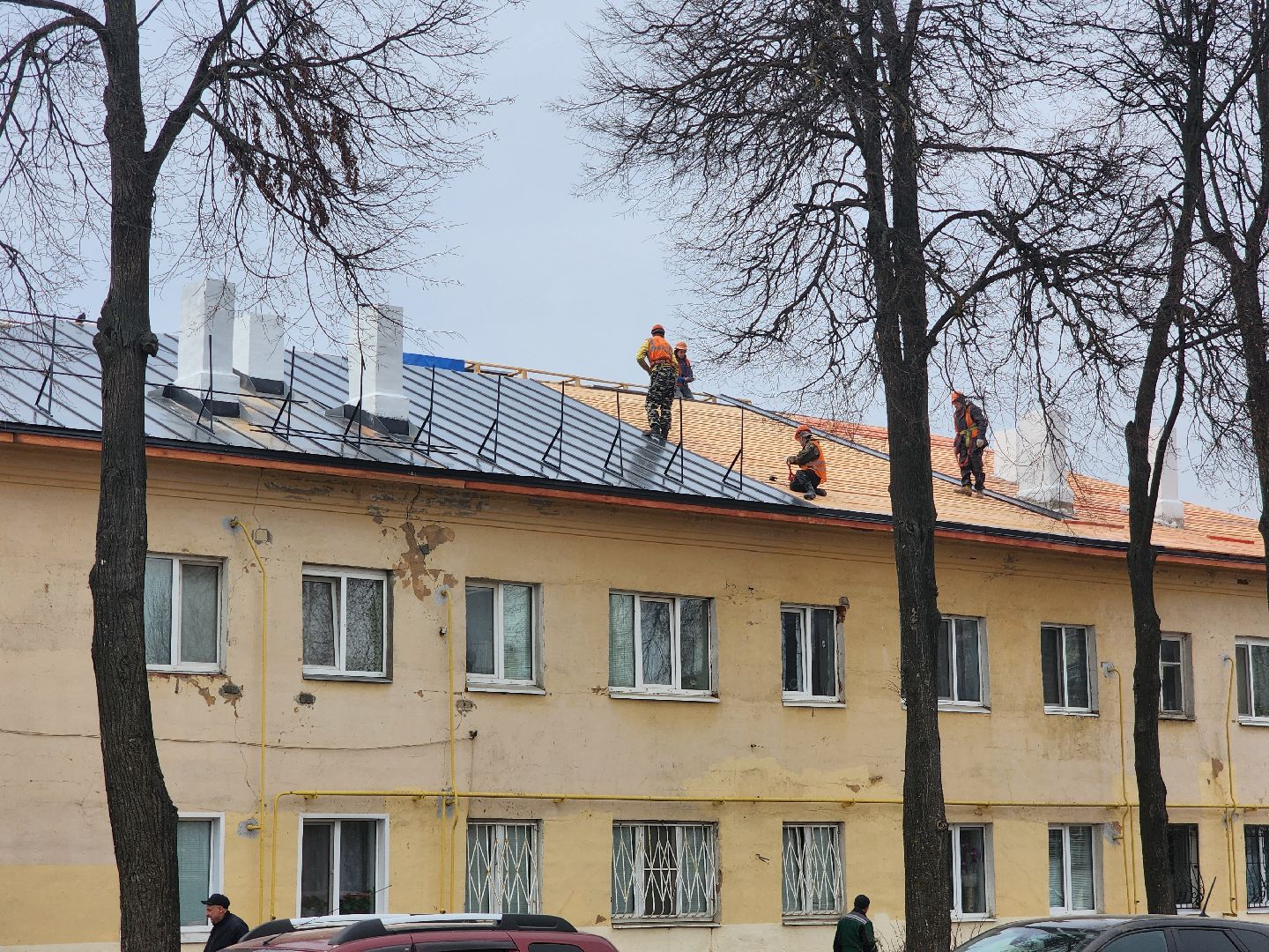 зарайск, капремонт, замена крыши, замена кровли,