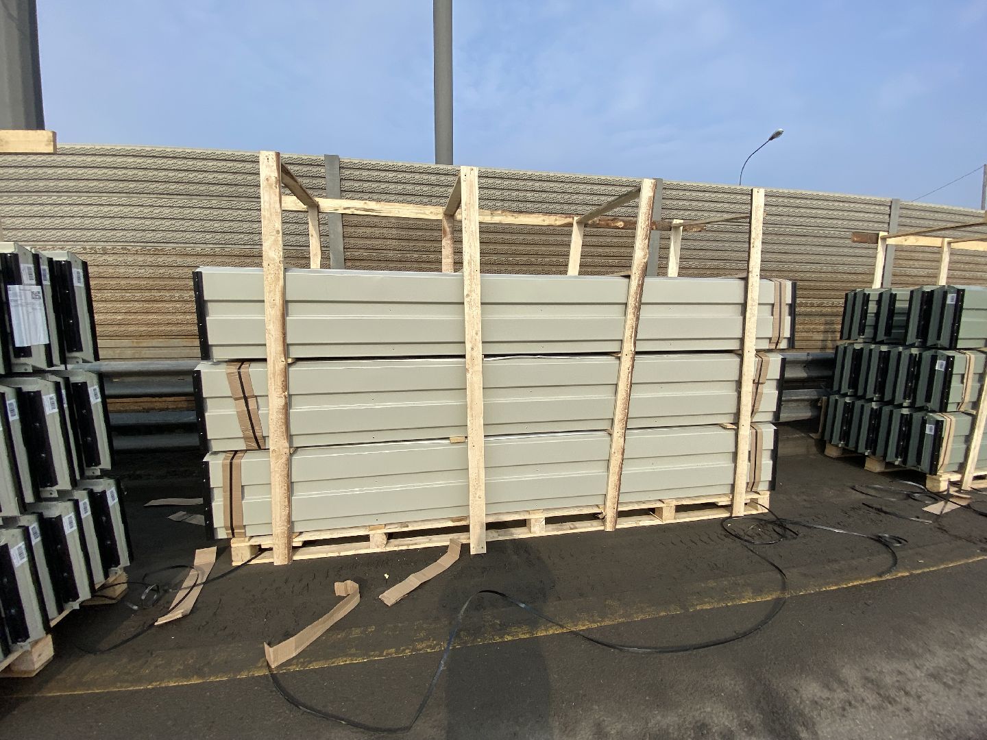 Ремонт Новой Риги, Шумовы экраны, Замена шумовых экранов,