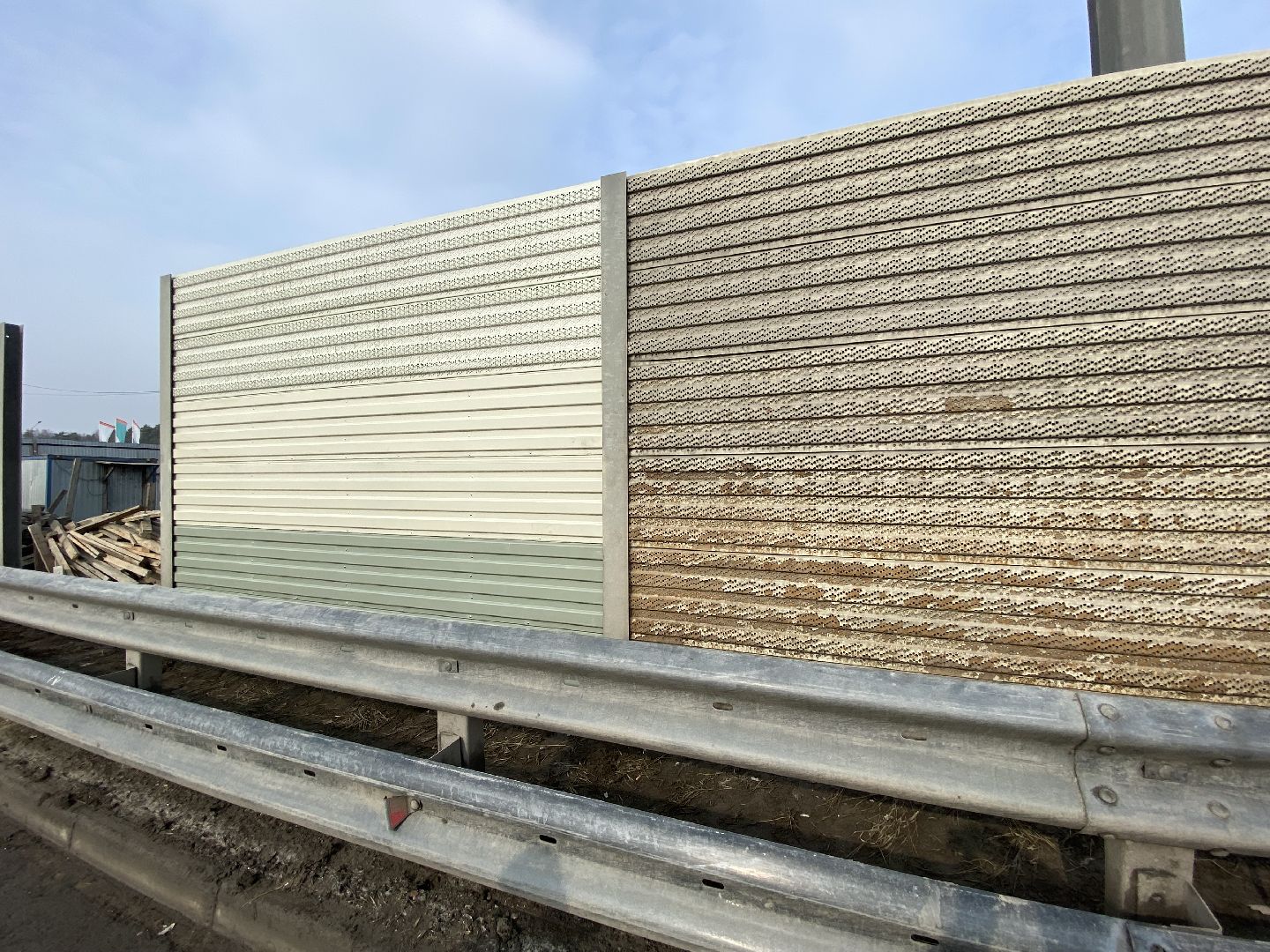 Ремонт Новой Риги, Шумовы экраны, Замена шумовых экранов,