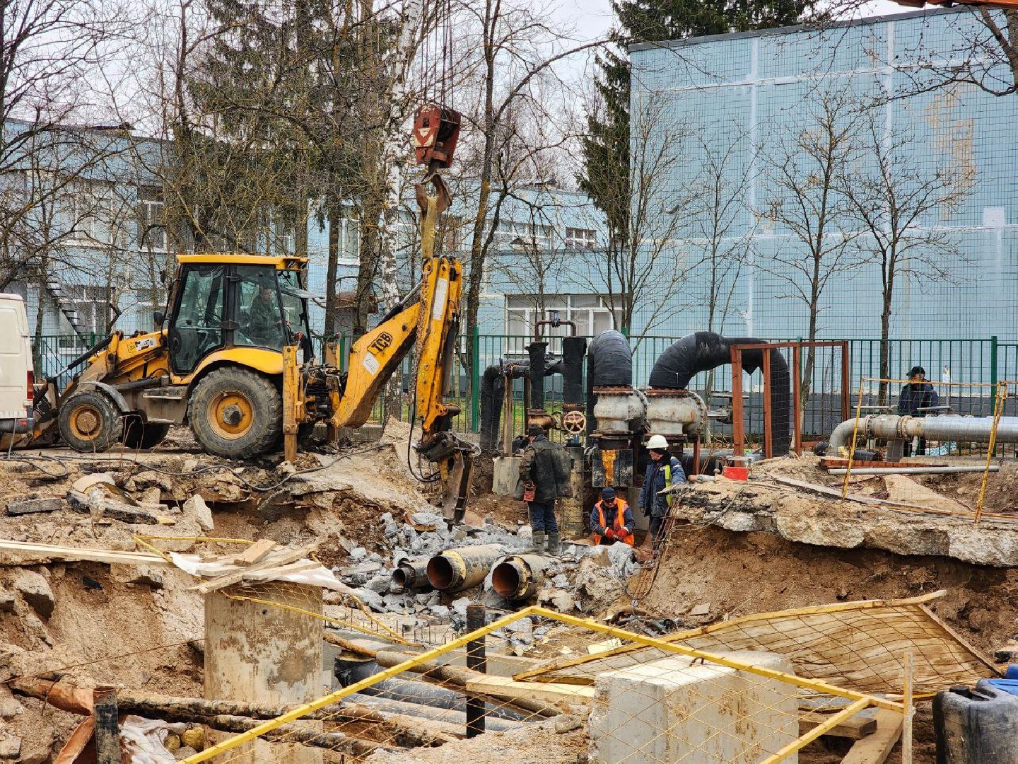 солнечногорск, реконструкция теплосетей, жители, службы, работы,