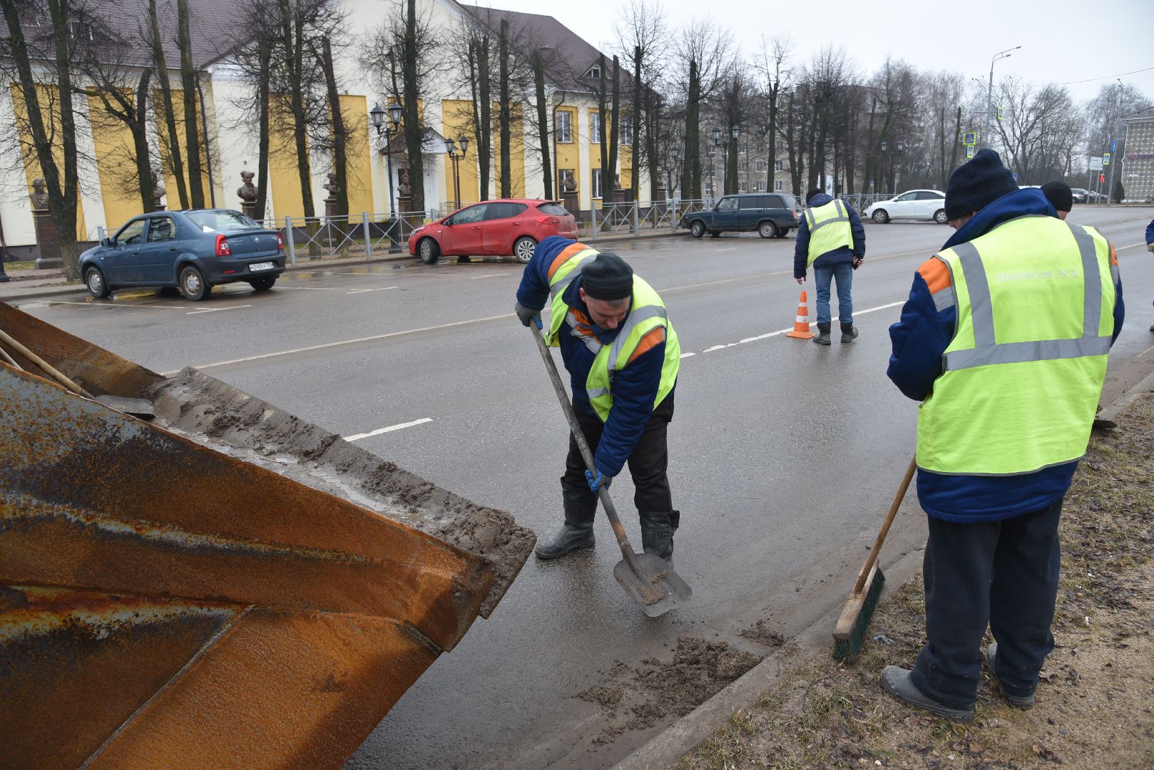 лотошино, мосавтодор, уборка улиц, уборка дорог,