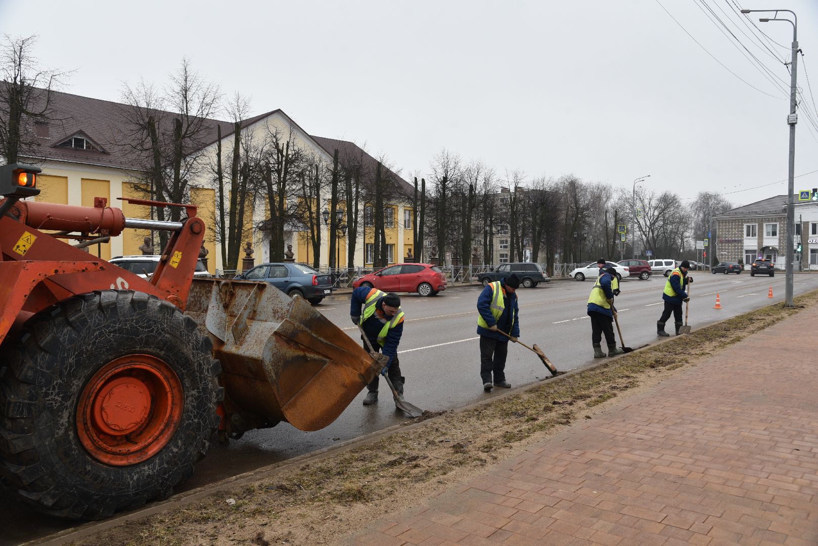 лотошино, мосавтодор, уборка улиц, уборка дорог,