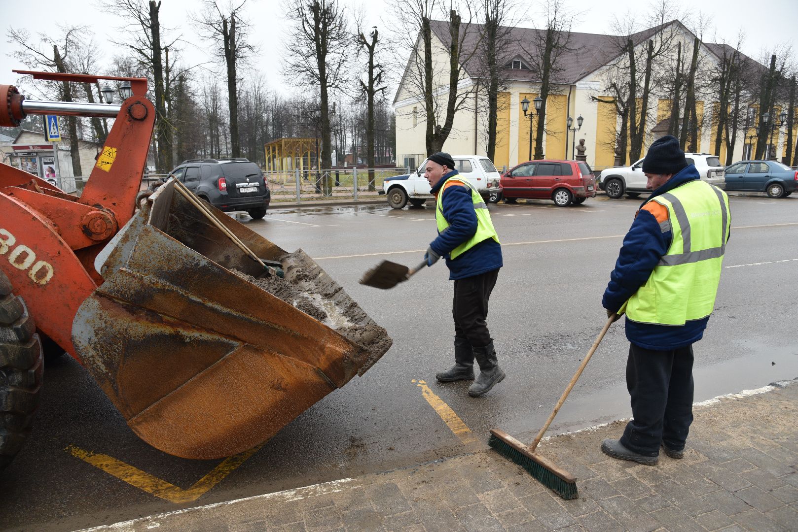 лотошино, мосавтодор, уборка улиц, уборка дорог,