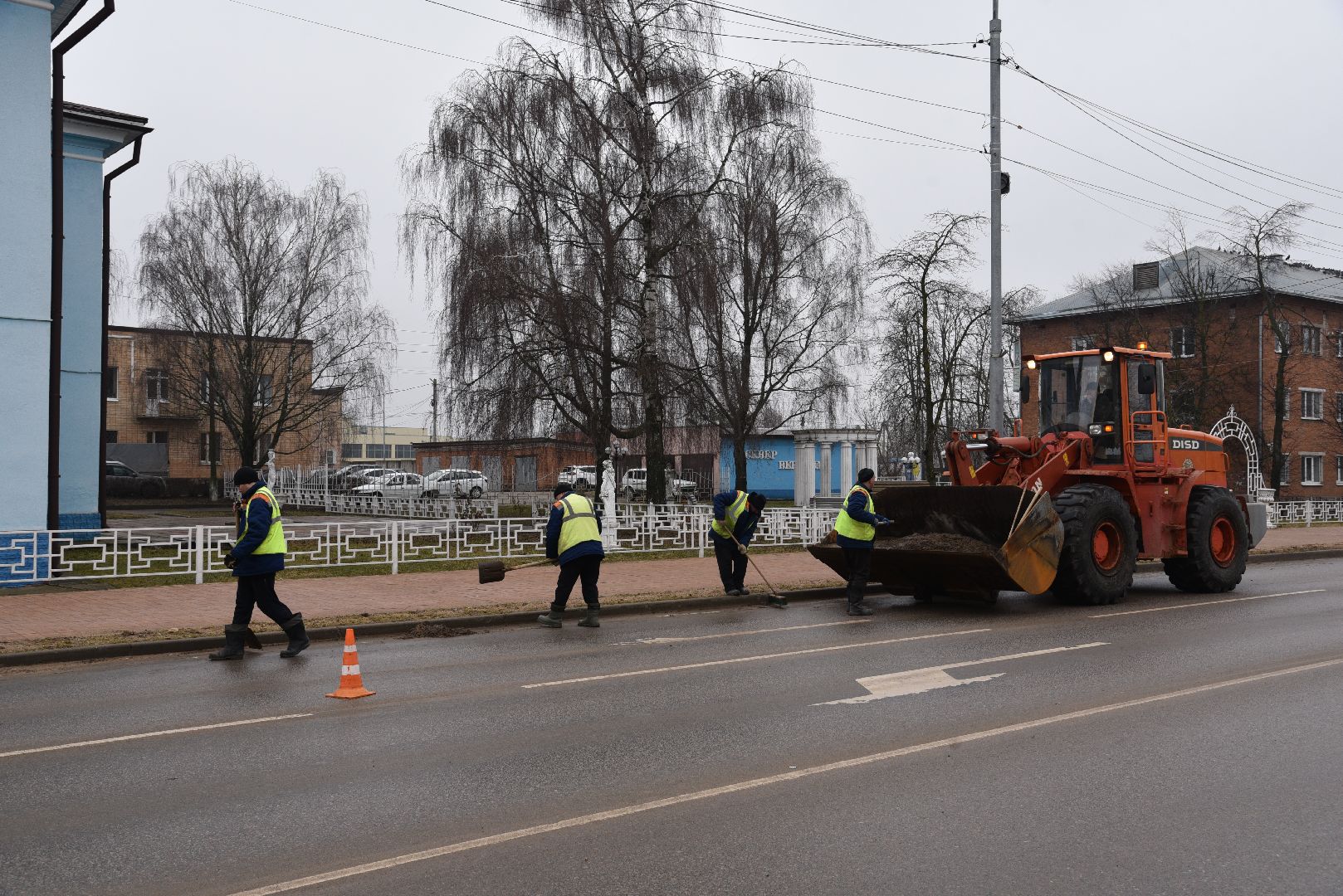 лотошино, мосавтодор, уборка улиц, уборка дорог,