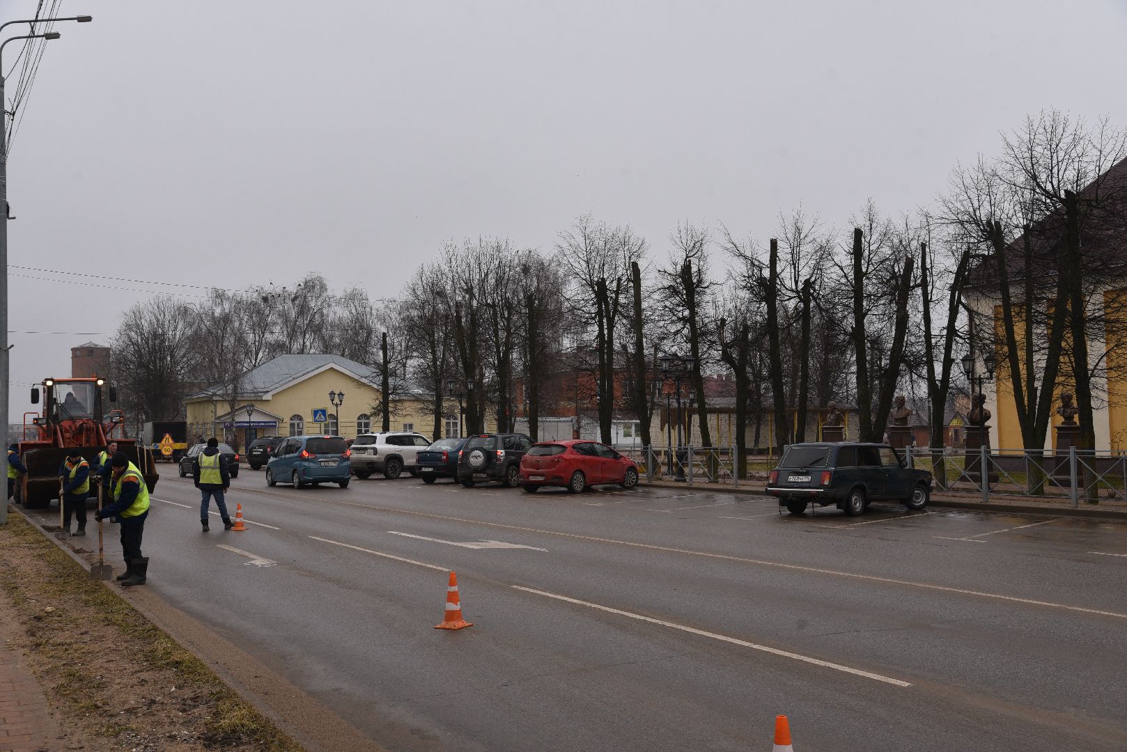 лотошино, мосавтодор, уборка улиц, уборка дорог,