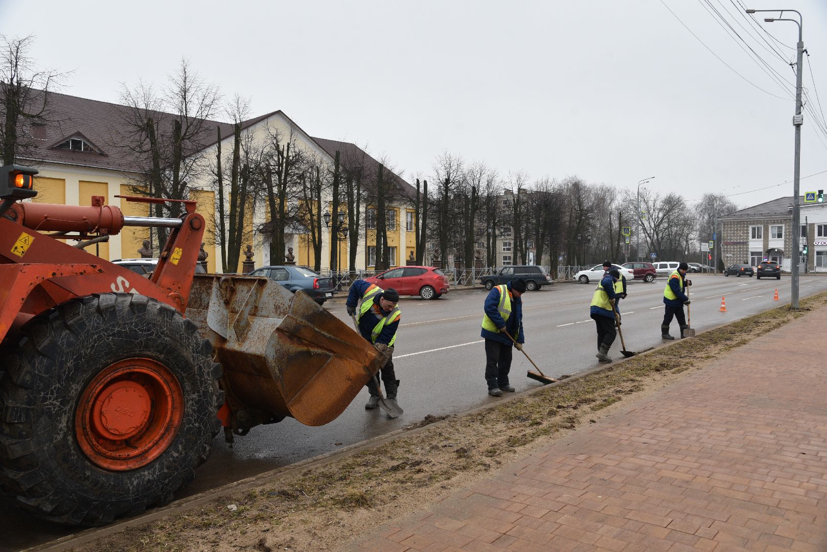 лотошино, мосавтодор, уборка улиц, уборка дорог,
