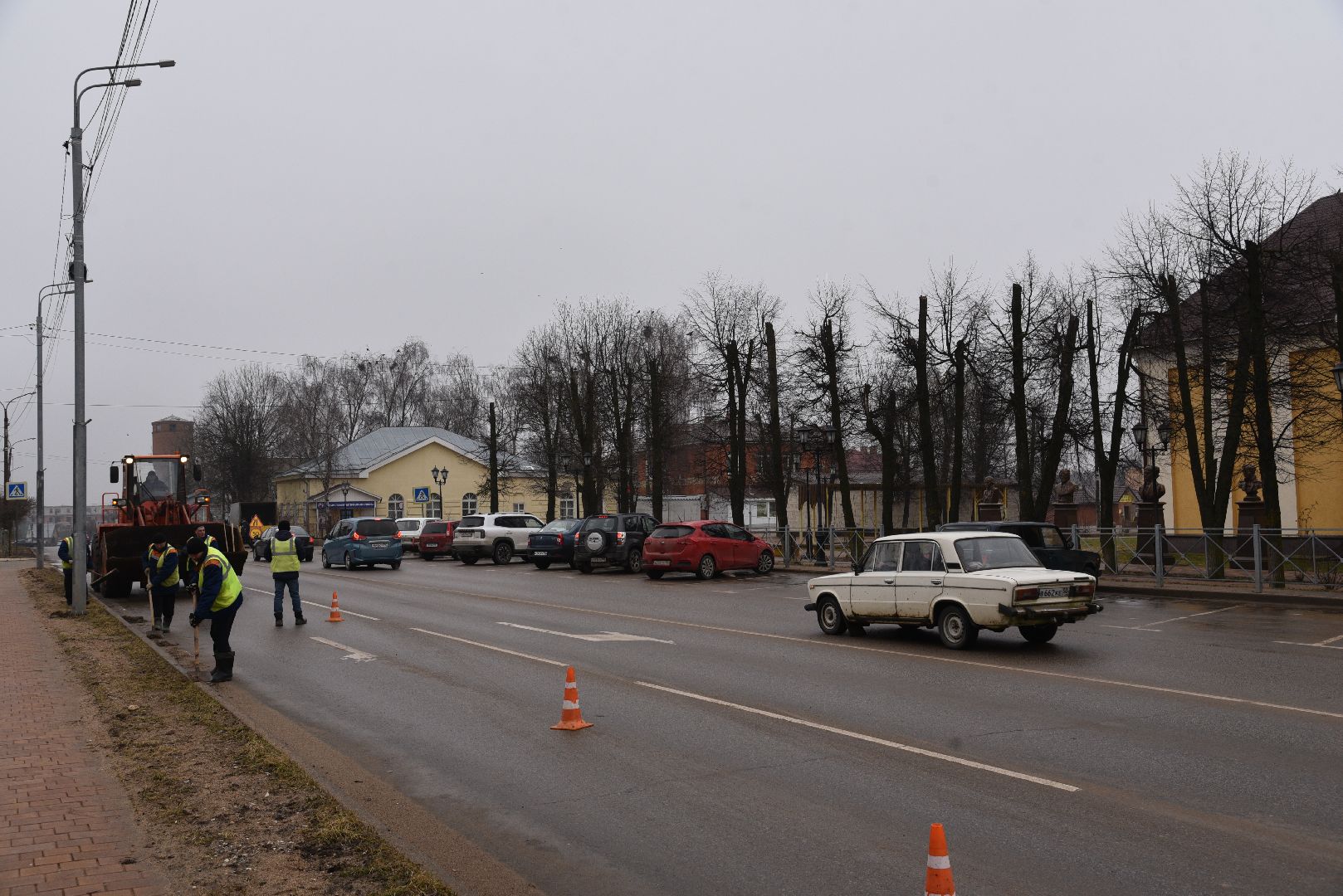 лотошино, мосавтодор, уборка улиц, уборка дорог,