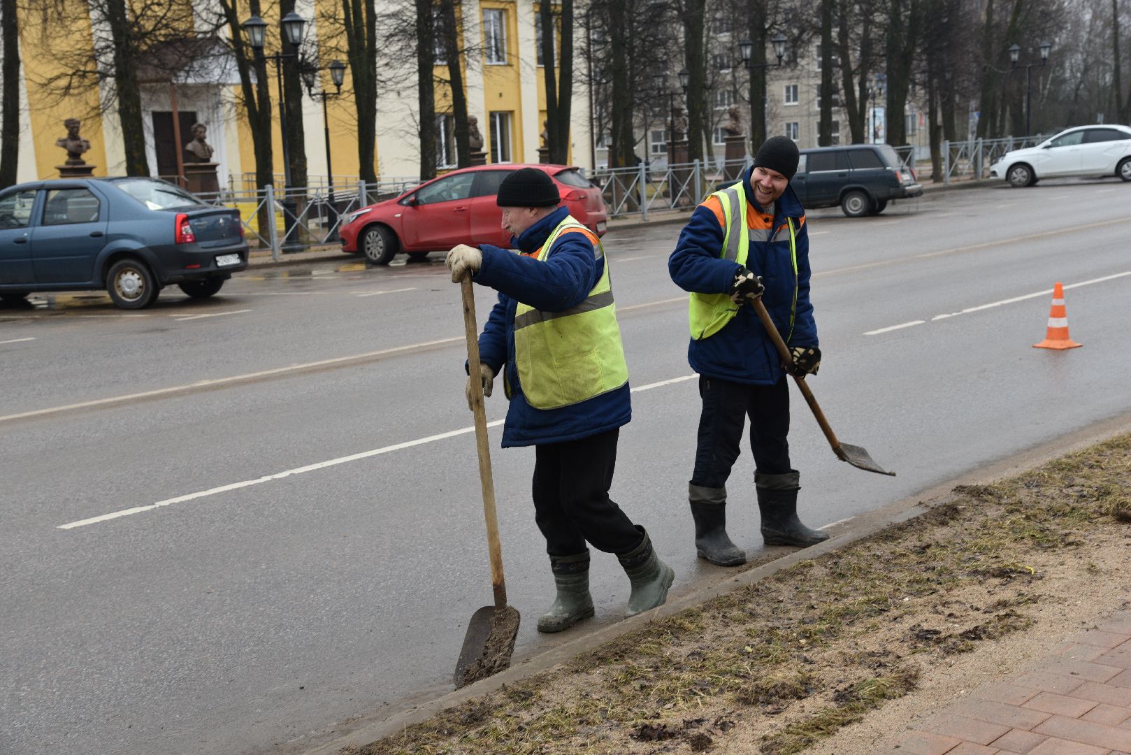 лотошино, мосавтодор, уборка улиц, уборка дорог,