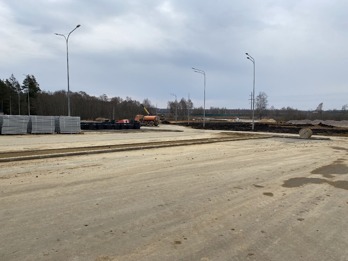 Подъезды к лицею имени Долгих, Павловская слобода, Ремонт дороги,