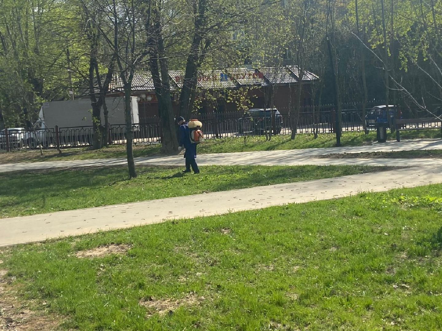 Реутов, обработка, парк, клещи, акарициды, прививка