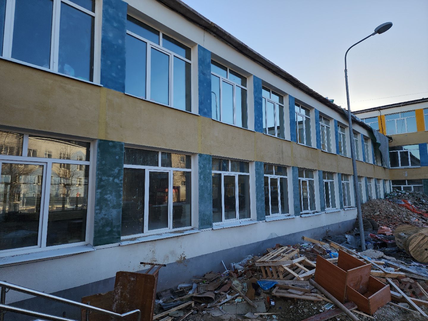 серпухов, подмосковье, капремонт школы,