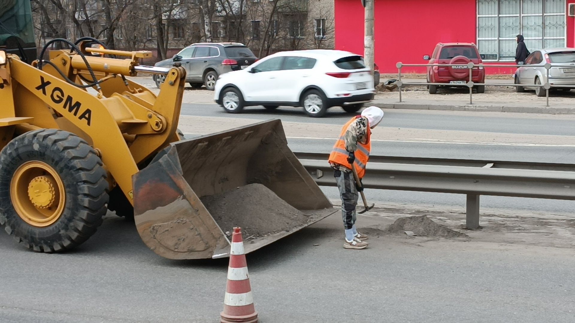 уборка улиц, благоустройство, очистка дорог, щёлково,