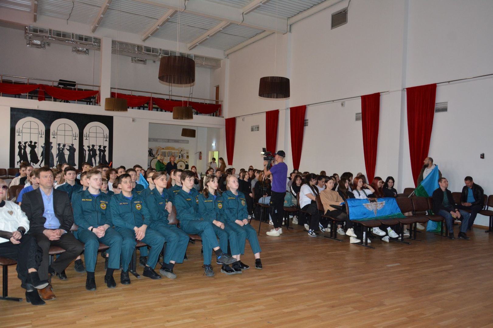 Звенигород, акции, Союз десантников, Боевое братство, концерт