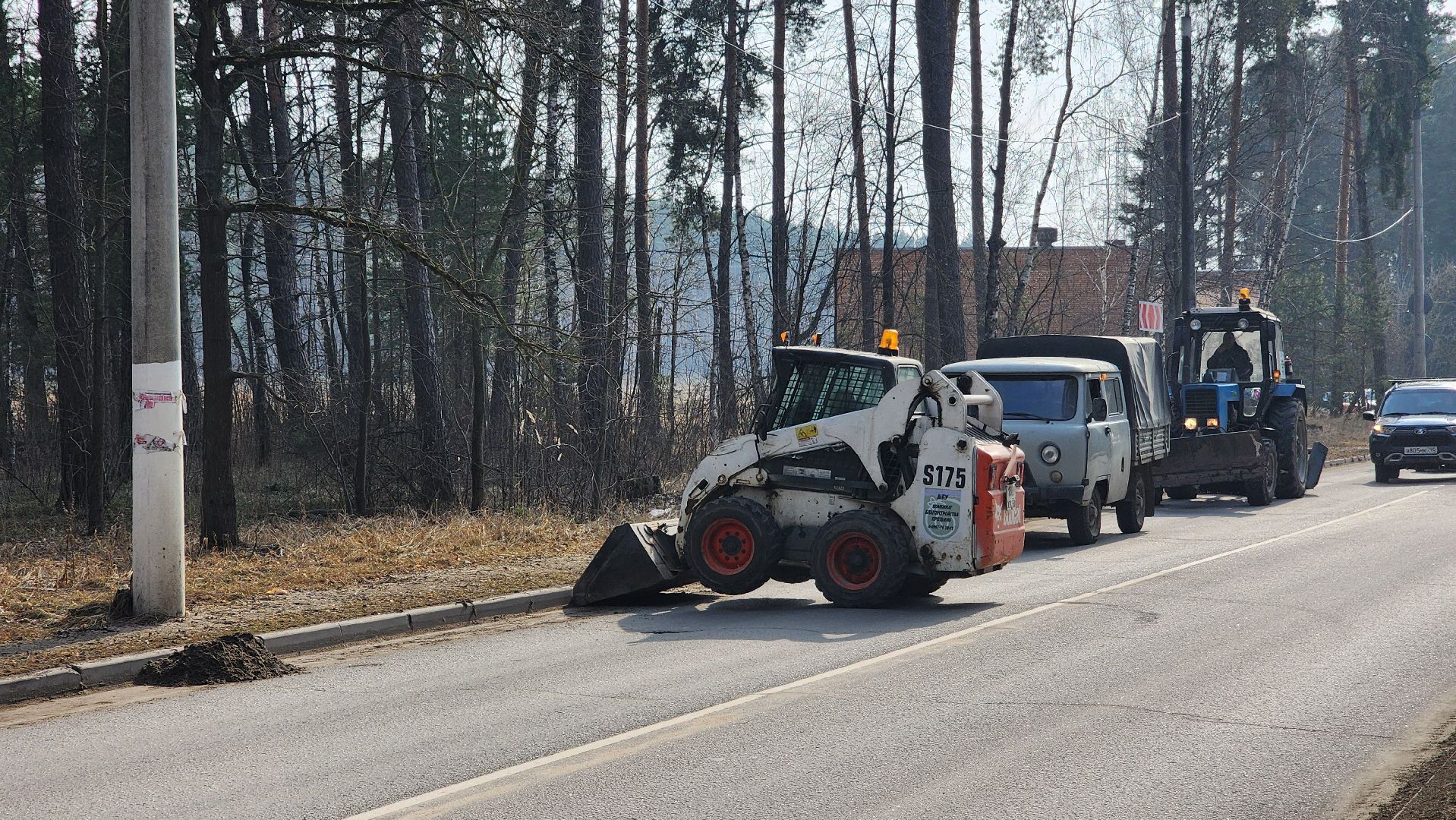 месячник благоустройства, протвино, уборка дорог,