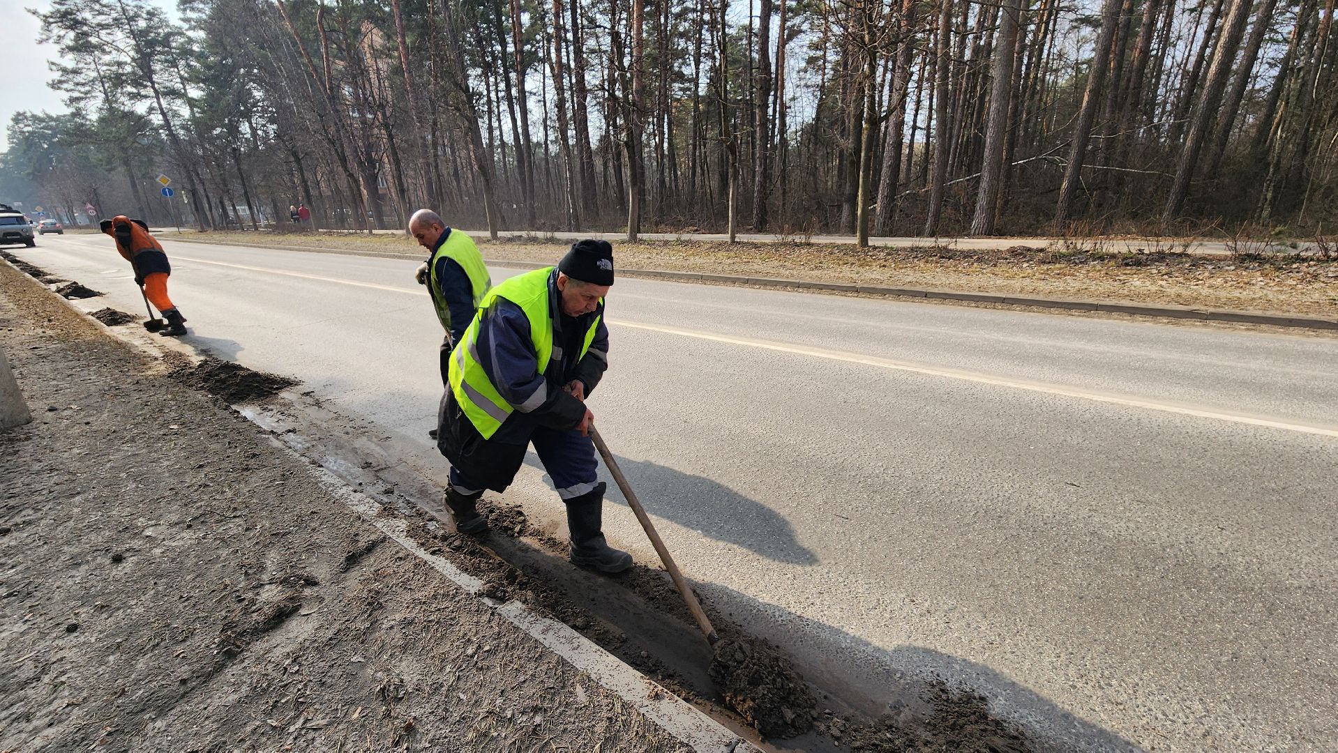 месячник благоустройства, протвино, уборка дорог,